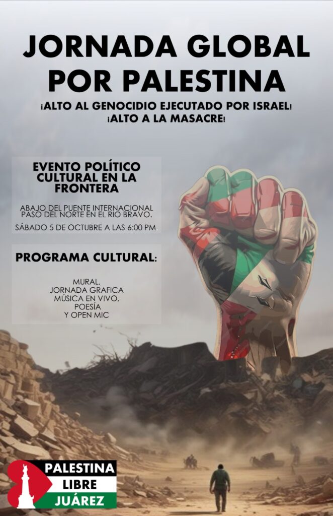 Jornada global por Palestina, Chihuahua, 5 de octubre